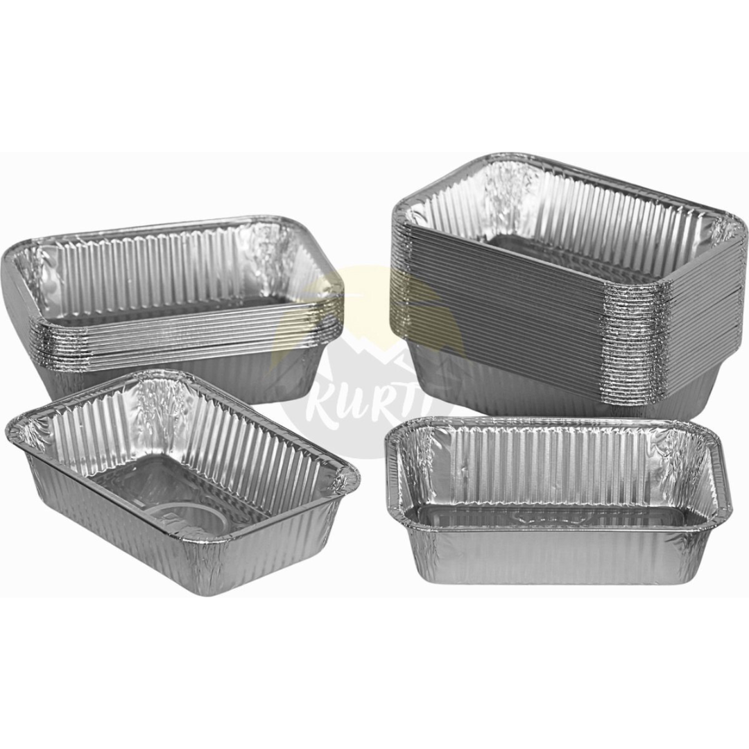 Aluschale 850 ohne Deckel 20x14cm – 100 Stück | Lasagne Gratin Buffet Günstig