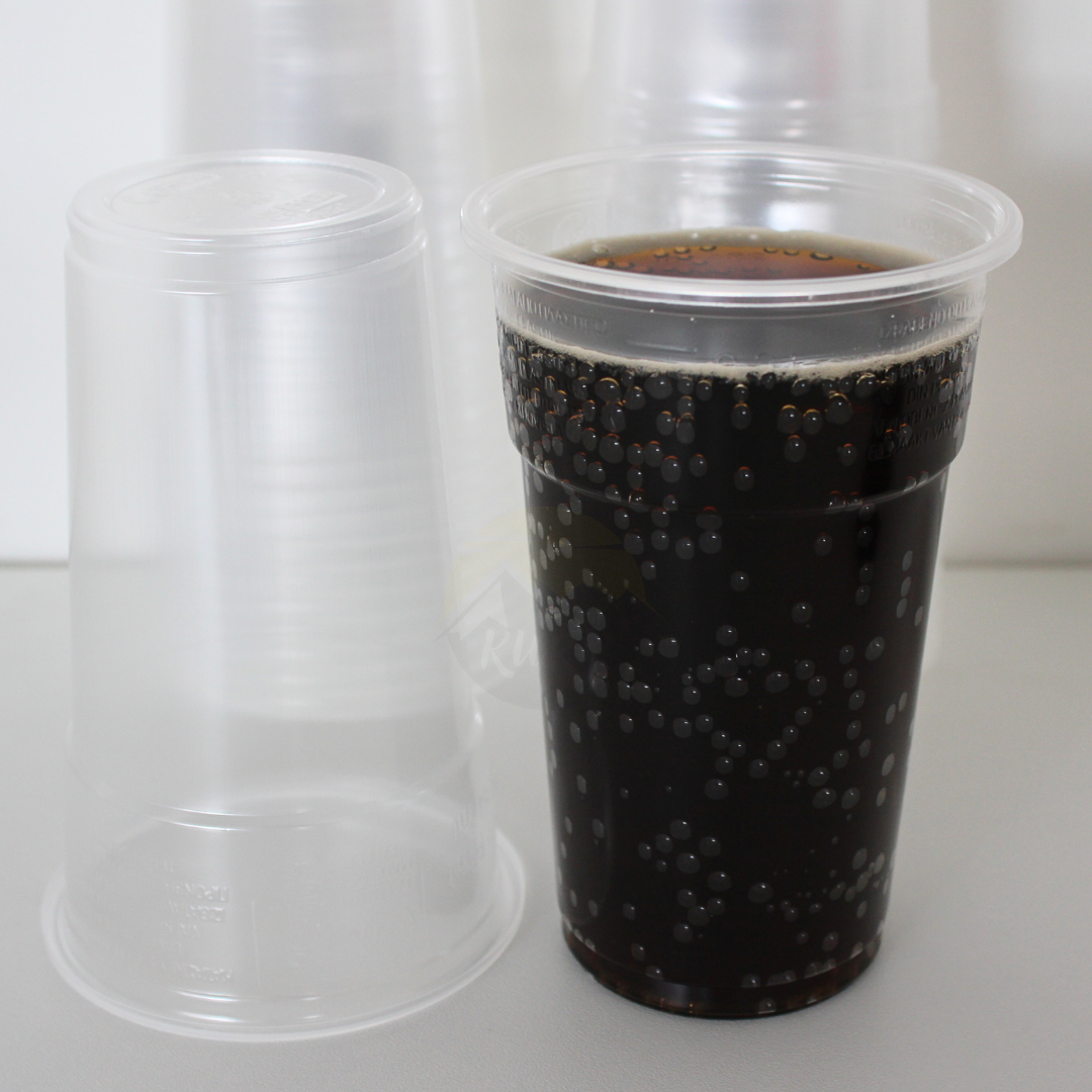 Transparente Becher/Bierbecher 300 ml