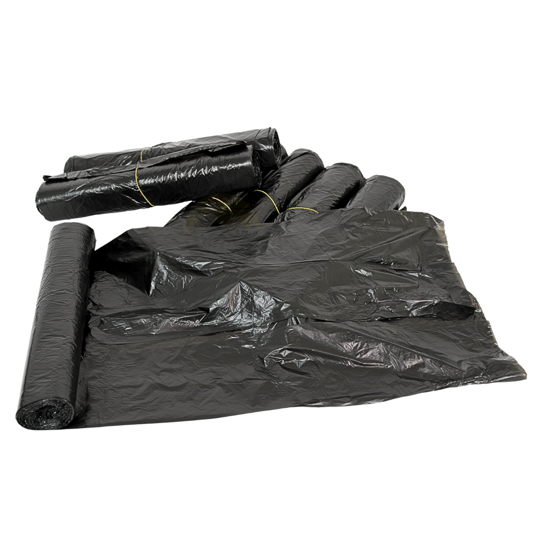 Müllbeutel HDPE 50x55cm Schwarz – Tretmülleimer Typ 15 Auf Rolle | 1000 Stück