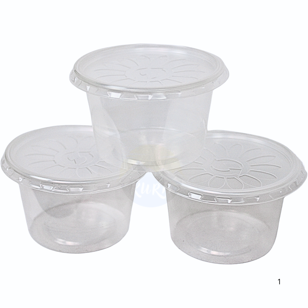 PP Dressingbecher 80 ml transparent 1000 Stück