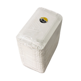Pappteller/Schale 10x16cm weiß - 250 Stück