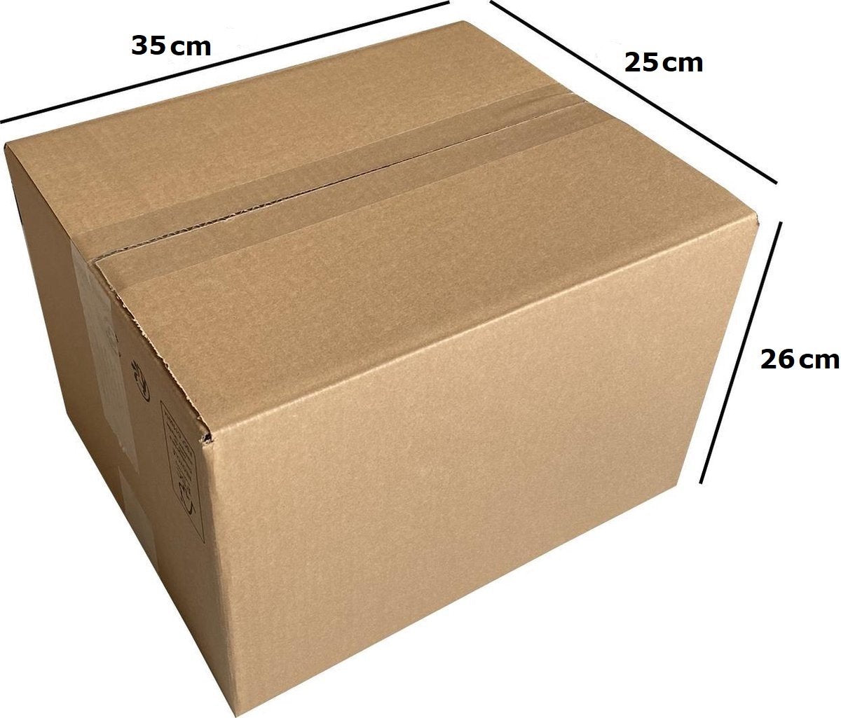 Versandkartons - 35x25x26cm - 20 Stück