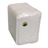 Pappteller/Schale 16x20cm weiß - 250 Stück
