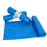 Müllsäcke LDPE 65/25x140cm Abfallsäcke Blau Typ 70 Auf Rolle | 100 Stück