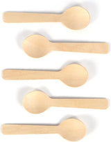 Holz-Teelöffel, Eislöffel 100mm - 200 Stück