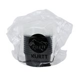 Feinkostbecher 350ml Schwarz PP mit Deckel Transparent – 50 Stück | Kühlvitrine Traiteur Meal Prep Mikrowelle