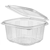 Salatschalen Klappschalen 375ml PET Transparent – mit Klappdeckel | 100 Stück