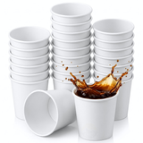 Espressobecher 120ml (4 oz) Weiß - 500 Stück | Auslaufsicher inkl. Umweltabgabe