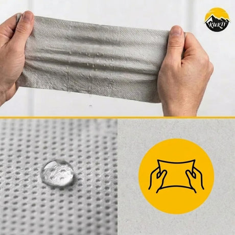 KURTT Papierhandtücher ZZ-Falz 2-lagig Zellstoff Natur – 5000 Blatt | Falthandtücher Handtuchspender Büro Schule