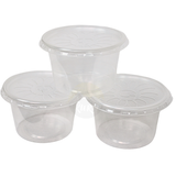 PP Dressingbecher 80ml mit deckel - 500 Stück