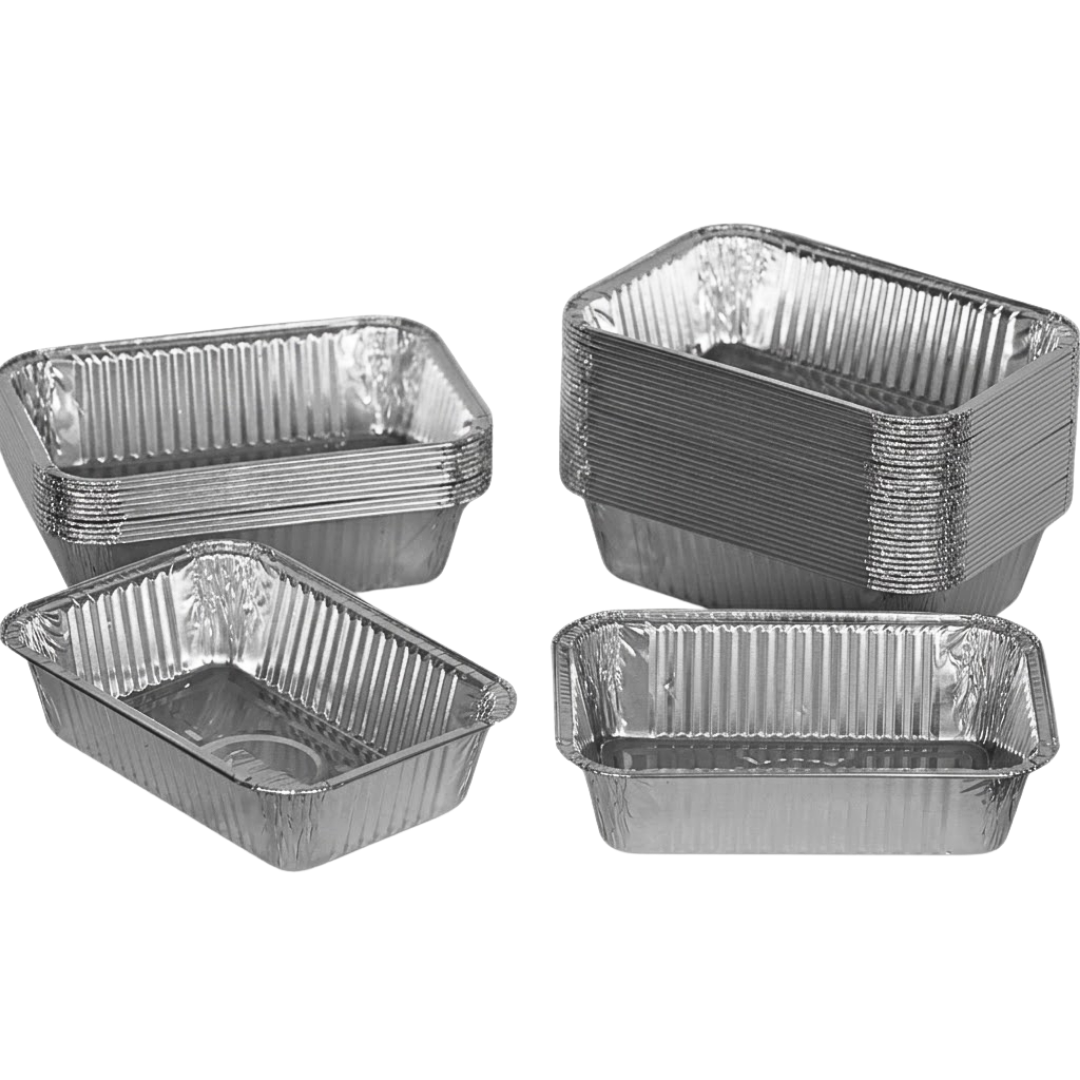 Aluschale 850 ohne Deckel 20x14cm – 100 Stück | Lasagne Gratin Buffet Günstig