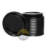 Kaffeebecher Deckel Schwarz 80mm Mit Trinköffnung – 1000 Stück | Café To Go Premium 200ml 300ml