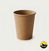 Kraft Kaffeebecher 180ml (7.5oz) – Kompostierbarer Karton, Vending Profil | 70mm - 2500 Stück