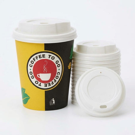 Kaffeebecher Gold 200ml Karton to go – 1000 Stück Einwegbecher