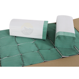 10.000 Blatt, Papierhandtücher grün 1-lagig 25 x 23 cm