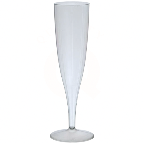 Sektgläser Plastik Hartplastik PS 135ml Transparent – 10 Stück | Wiederverwendbar Spülmaschinenfest | Hochzeit Garten Outdoor Veranstaltung