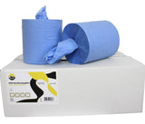 KURTT Handtuchrolle Midi Zellstoff 1-lagig 300m Ohne Kern Innenabrollung – 6 Rollen | Putzpapier Premium Fusselarm