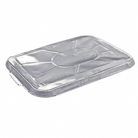 Aluschale R879-930G mit Aluminium-Deckel 22x17x3cm – 100 Stück | Ofen Airfryer Grill