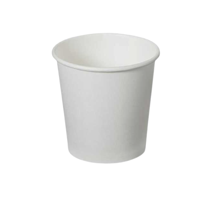 Espresso 120ml 4 oz Weiß - 100 Stück