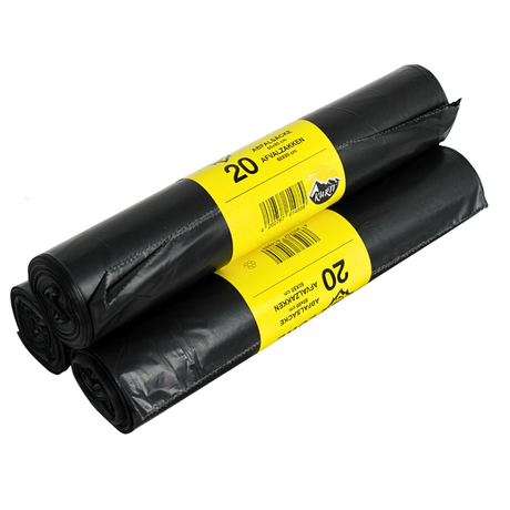 Müllsäcke Reißfest 70my LDPE – Schwarz Blau 60L bis 240L Profi