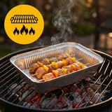 Aluschale 861L 22x16cm mit Deckel – 100 Stück | Biryani Catering Komplettes Menü