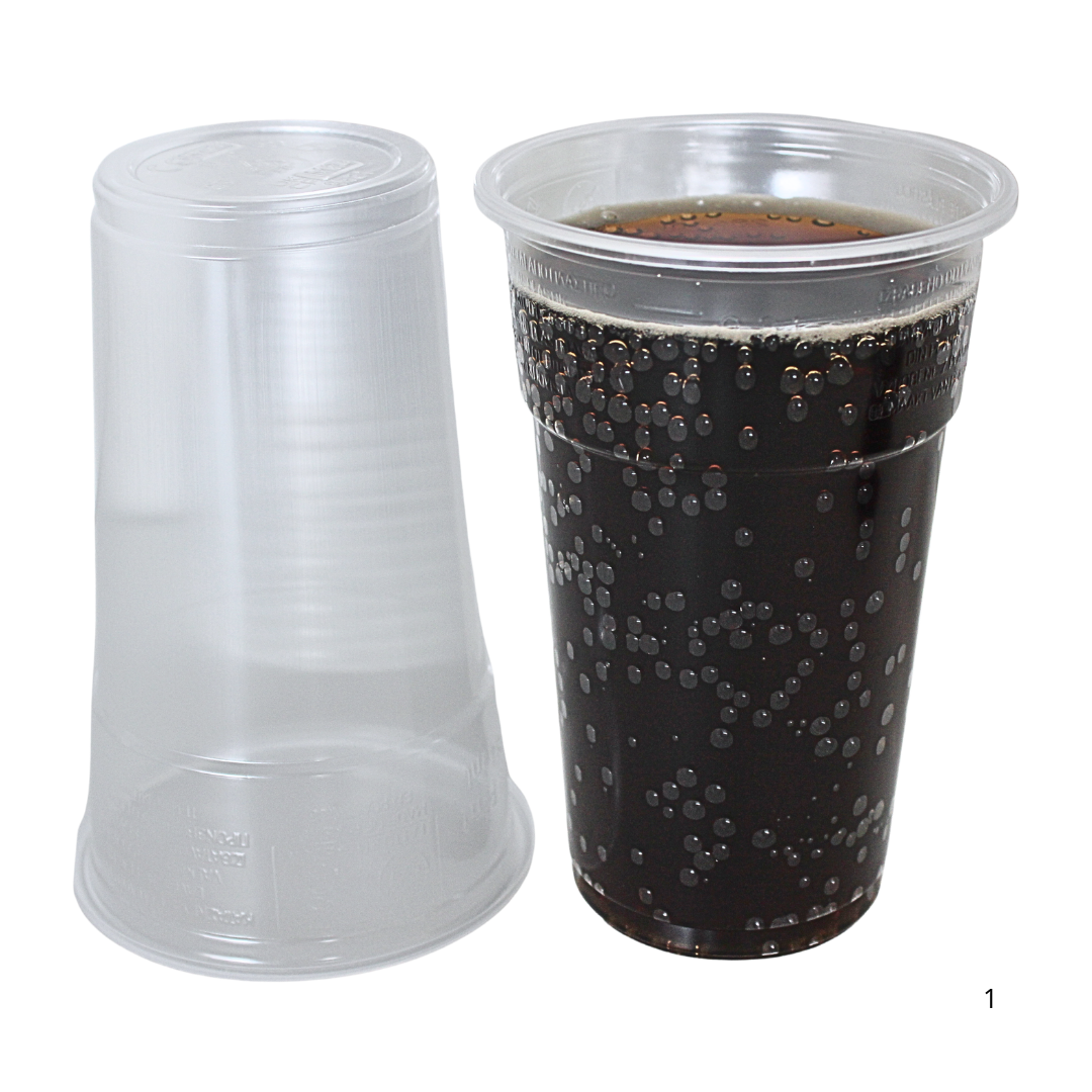 Transparente Becher/Bierbecher 300 ml 