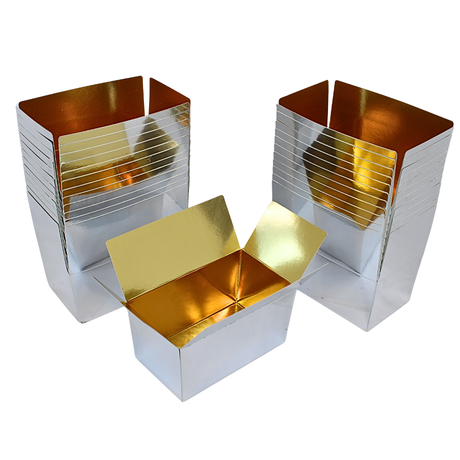 Zilver gouden bonbondoosjes