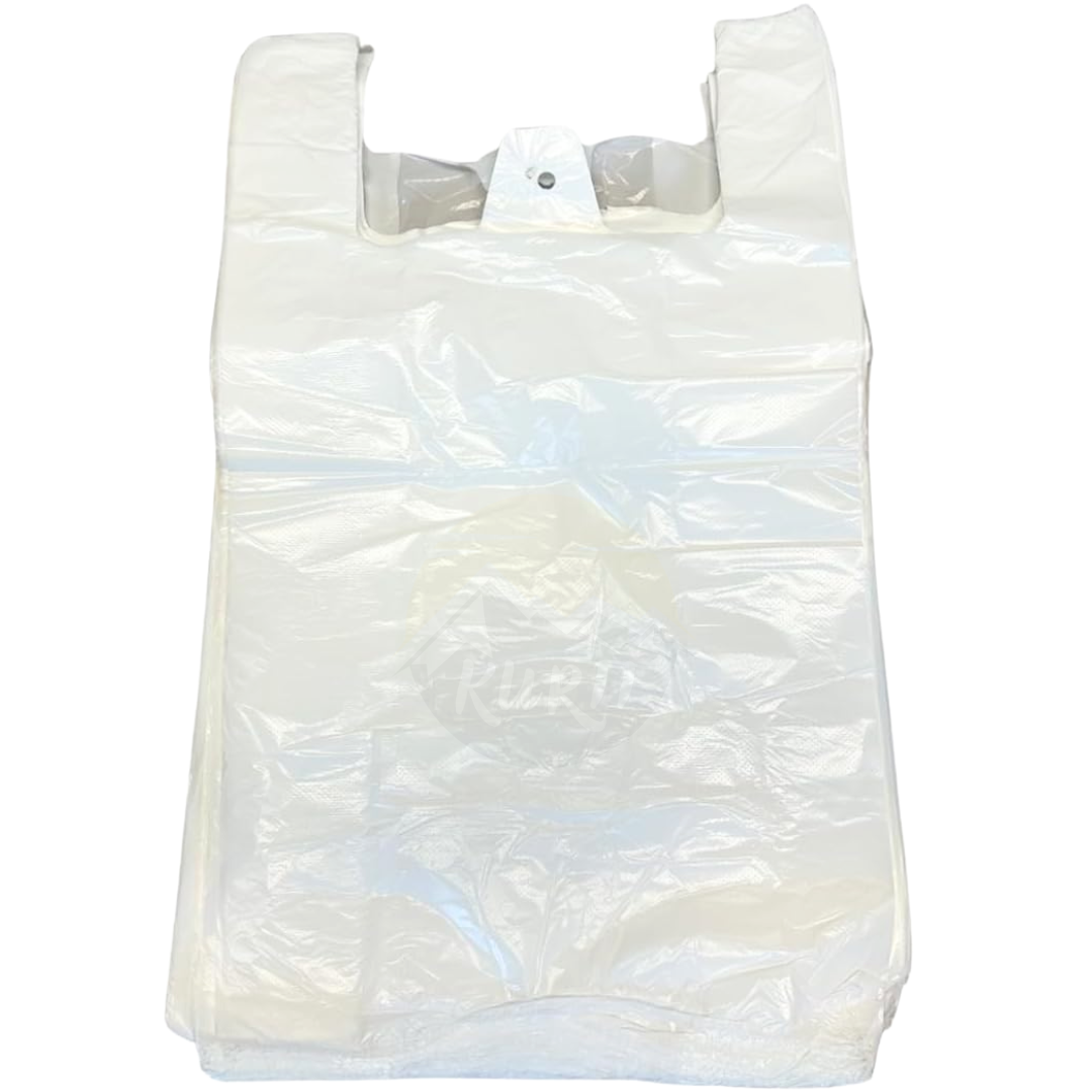 Hemdentragetaschen HDPE 28+14x48 cm 11my - 2000 Stück