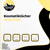 Kosmetiktücher 2-lagig Zellstoff Weiß FSC Spenderbox | 4000 Stück