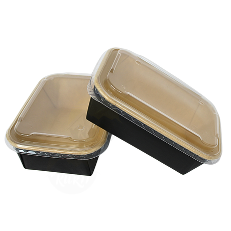 Kraft-Mikrowellenbehälter 650 ml – 50 Stück