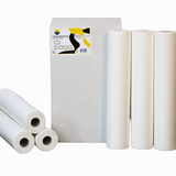 KURTT Ärztekrepp Liegenpapier 2-lagig Zellstoff 59cm x 50m Perforiert – 1 bis 12 Rollen | Untersuchungsliege Physiotherapie