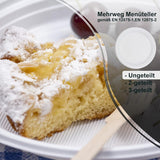 Mehrwegteller PP Weiß 22cm – Bruchsicher Spülmaschinenfest Buffet | 100 Stück