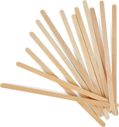 Rührstäbchen Holz Kaffeerührer 140mm – Einweg Coffee-to-go Spender | 1000 Stück