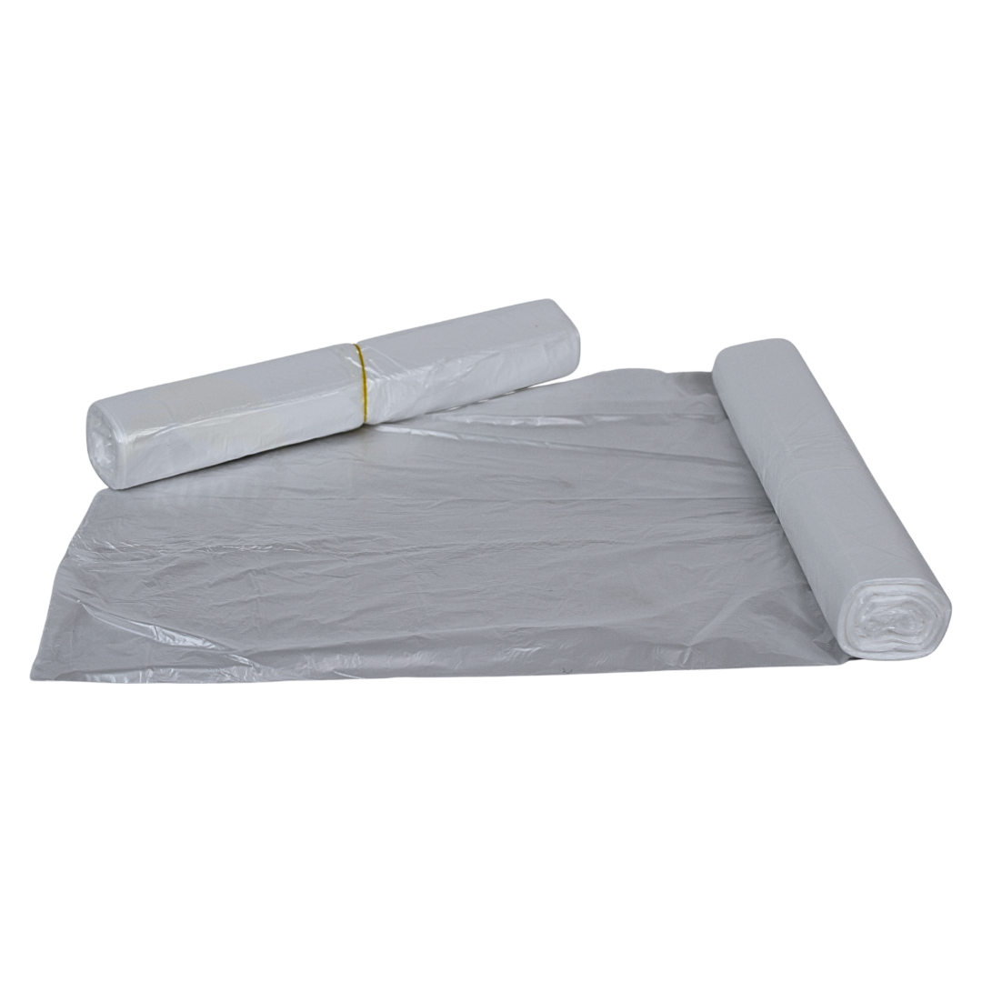 Müllbeutel HDPE 50x55cm Transparent – Tretmülleimer Typ 15 Auf Rolle | 1000 Stück