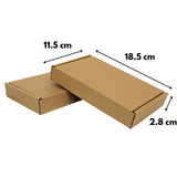 Brievenbusdoos A6 Stevig – 185x115x28mm Verzenddoos Brievenbus Karton | 10/20/50/100 stuks