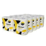 KURTT Toilettenpapier 2-lagig Zellstoff 200 Blatt FSC Ecolabel – 40/80/120/160 Rollen | Hotel Büro Gastro