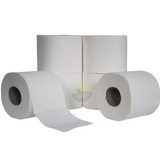 KURTT Toilettenpapier 3-lagig Zellstoff 250 Blatt ECO – 8/24/56 Rollen | Weich Saugfähig Löslich
