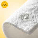 Toilettenpapier 4-lagig (Zellstoff) Weiches WC-Papier mit luxuriöser Ausstrahlung und hoher Saugkraft. 150 Blatt pro Rolle